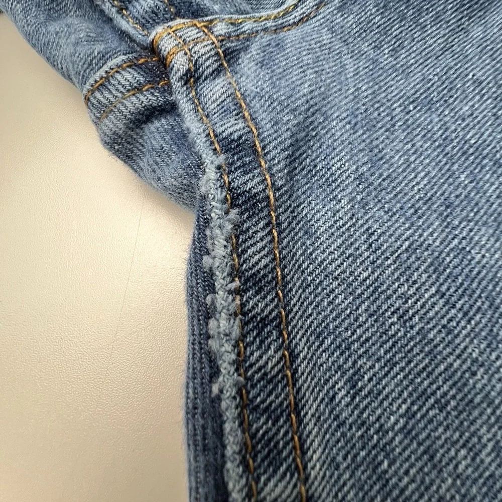 Levi's 505 Jeans Men's 36x32 Straight Leg Blue Denim Regular